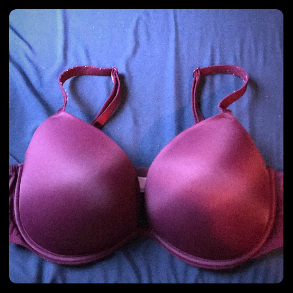 36D Wear everywhere super push up bra PINK